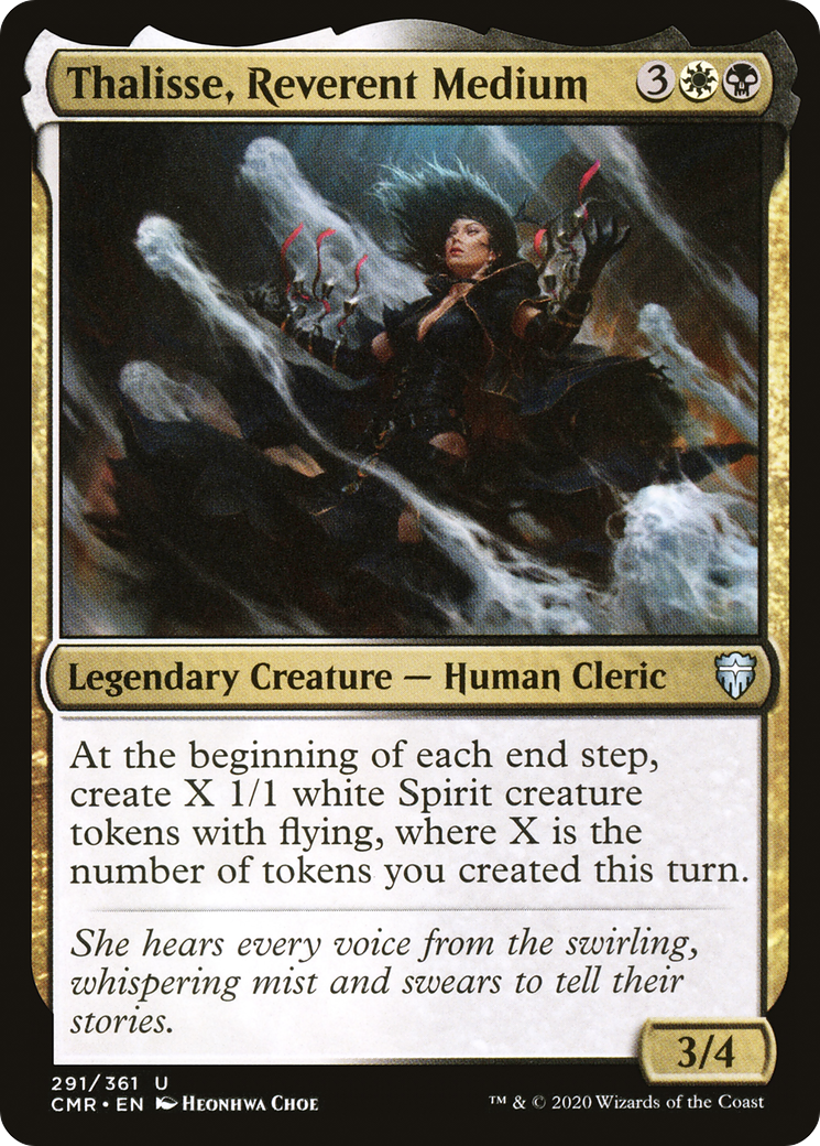 Thalisse, Reverent Medium (CMR-291) - Commander Legends - Premium MTG Single from Wizards of the Coast - Just $0.13! Shop now at Game Crave Tournament Store