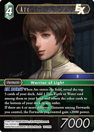 Arc EX (RESURGENCE OF POWER) - Premium Final Fantasy Single from Resurgence of Power - Just $0.25! Shop now at Game Crave Tournament Store