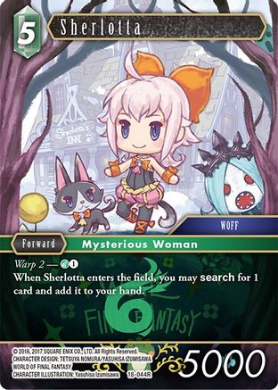 Sherlotta (RESURGENCE OF POWER) Foil - Premium Final Fantasy Single from Resurgence of Power - Just $0.25! Shop now at Game Crave Tournament Store