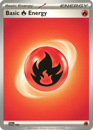 Basic Fire Energy 2 - SV01 Scarlet & Violet Base Set - Premium Pokemon Single from Nintendo - Just $0.25! Shop now at Game Crave Tournament Store