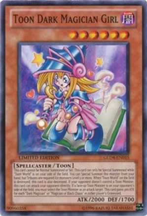 Toon Dark Magician Girl (GLD4-EN015) - Gold Series 4: Pyramids Edition Limited - Premium Yugioh Single from Konami - Just $0.72! Shop now at Game Crave Tournament Store