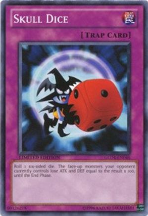 Skull Dice (GLD4-EN046) - Gold Series 4: Pyramids Edition Limited - Premium Yugioh Single from Konami - Just $0.51! Shop now at Game Crave Tournament Store