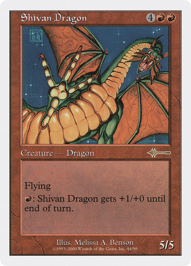 Shivan Dragon (BTD-044) - Beatdown Box Set - Premium MTG Single from Wizards of the Coast - Just $0.80! Shop now at Game Crave Tournament Store