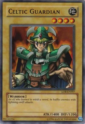 Celtic Guardian (LOB-EN007) - Legend of Blue Eyes White Dragon (Worldwide English) Unlimited - Premium Yugioh Single from Konami - Just $2.38! Shop now at Game Crave Tournament Store