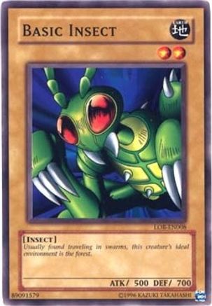 Basic Insect (LOB-EN008) - Legend of Blue Eyes White Dragon (Worldwide English) Unlimited - Premium Yugioh Single from Konami - Just $0.38! Shop now at Game Crave Tournament Store