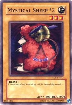 Mystical Sheep #2 (LOB-EN037) - Legend of Blue Eyes White Dragon (Worldwide English) Unlimited - Premium Yugioh Single from Konami - Just $0.25! Shop now at Game Crave Tournament Store