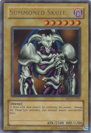 Summoned Skull (MRD-EN003) - Metal Raiders (Worldwide English) Unlimited - Premium Yugioh Single from Konami - Just $41.11! Shop now at Game Crave Tournament Store