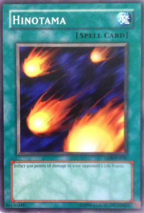 Hinotama (LOB-EN056) - Legend of Blue Eyes White Dragon (Worldwide English) Unlimited - Premium Yugioh Single from Konami - Just $0.59! Shop now at Game Crave Tournament Store
