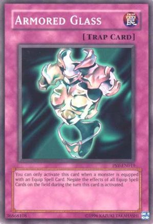 Armored Glass (PSV-EN019) - Pharaoh's Servant (Worldwide English) Unlimited - Premium Yugioh Single from Konami - Just $0.25! Shop now at Game Crave Tournament Store