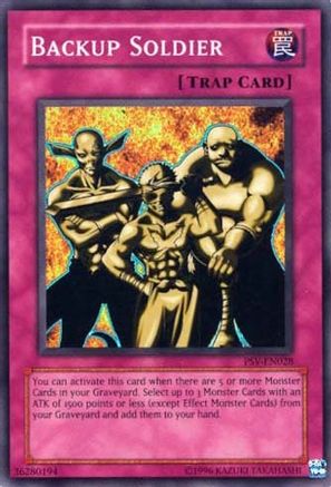 Backup Soldier (PSV-EN028) - Pharaoh's Servant (Worldwide English) Unlimited - Premium Yugioh Single from Konami - Just $1.60! Shop now at Game Crave Tournament Store