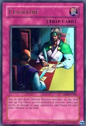 Ceasefire (PSV-EN030) - Pharaoh's Servant (Worldwide English) Unlimited - Premium Yugioh Single from Konami - Just $9.59! Shop now at Game Crave Tournament Store