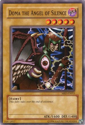 Doma The Angel of Silence (MRD-EN015) - Metal Raiders (Worldwide English) Unlimited - Premium Yugioh Single from Konami - Just $0.58! Shop now at Game Crave Tournament Store