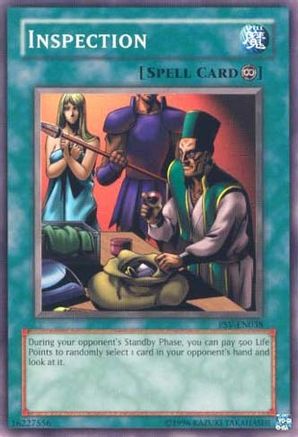 Inspection (PSV-EN038) - Pharaoh's Servant (Worldwide English) Unlimited - Premium Yugioh Single from Konami - Just $1.40! Shop now at Game Crave Tournament Store