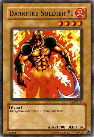 Darkfire Soldier #1 (PSV-EN043) - Pharaoh's Servant (Worldwide English) Unlimited - Premium Yugioh Single from Konami - Just $1.59! Shop now at Game Crave Tournament Store