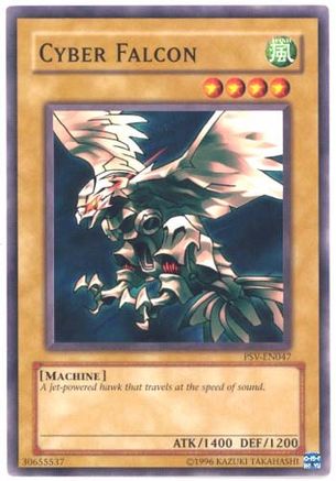 Cyber Falcon (PSV-EN047) - Pharaoh's Servant (Worldwide English) Unlimited - Premium Yugioh Single from Konami - Just $0.80! Shop now at Game Crave Tournament Store