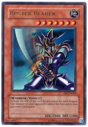 Buster Blader (PSV-EN050) - Pharaoh's Servant (Worldwide English) Unlimited - Premium Yugioh Single from Konami - Just $20! Shop now at Game Crave Tournament Store