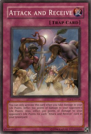 Attack and Receive (PSV-EN054) - Pharaoh's Servant (Worldwide English) Unlimited - Premium Yugioh Single from Konami - Just $0.79! Shop now at Game Crave Tournament Store