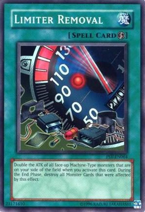 Limiter Removal (PSV-EN064) - Pharaoh's Servant (Worldwide English) Unlimited - Premium Yugioh Single from Konami - Just $1.63! Shop now at Game Crave Tournament Store