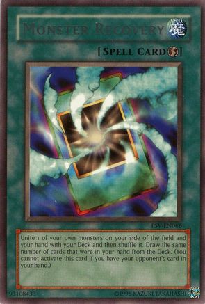 Monster Recovery (PSV-EN066) - Pharaoh's Servant (Worldwide English) Unlimited - Premium Yugioh Single from Konami - Just $1.80! Shop now at Game Crave Tournament Store