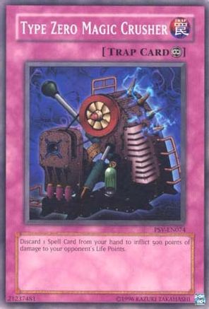 Type Zero Magic Crusher (PSV-EN074) - Pharaoh's Servant (Worldwide English) Unlimited - Premium Yugioh Single from Konami - Just $0.25! Shop now at Game Crave Tournament Store
