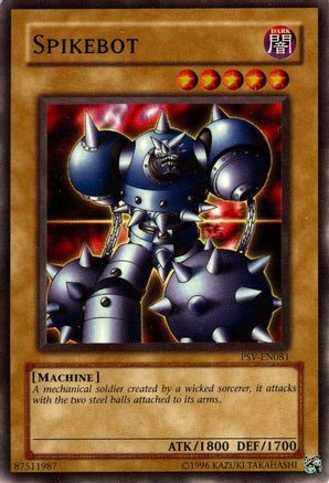 Spikebot (PSV-EN081) - Pharaoh's Servant (Worldwide English) Unlimited - Premium Yugioh Single from Konami - Just $0.80! Shop now at Game Crave Tournament Store