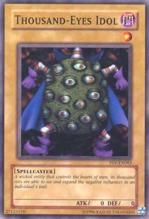 Thousand-Eyes Idol (PSV-EN083) - Pharaoh's Servant (Worldwide English) Unlimited - Premium Yugioh Single from Konami - Just $0.25! Shop now at Game Crave Tournament Store