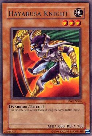 Hayabusa Knight (PSV-EN086) - Pharaoh's Servant (Worldwide English) Unlimited - Premium Yugioh Single from Konami - Just $1.71! Shop now at Game Crave Tournament Store