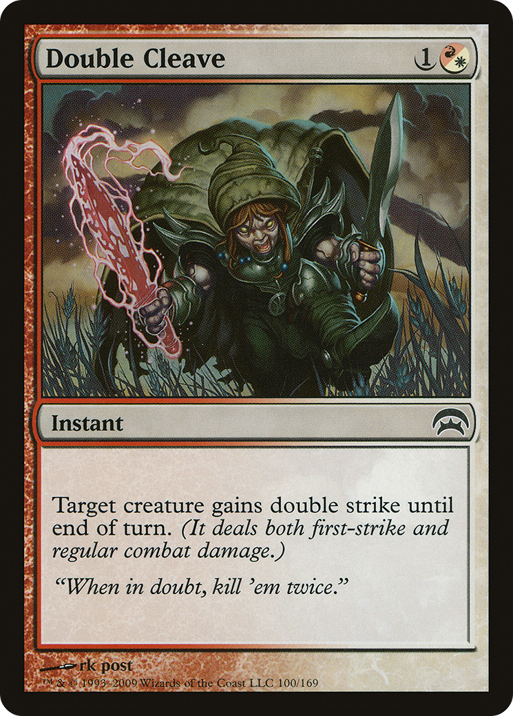 Double Cleave (HOP-100) - Planechase - Premium MTG Single from Wizards of the Coast - Just $0.11! Shop now at Game Crave Tournament Store