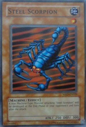 Steel Scorpion (MRD-EN029) - Metal Raiders (Worldwide English) Unlimited - Premium Yugioh Single from Konami - Just $0.12! Shop now at Game Crave Tournament Store
