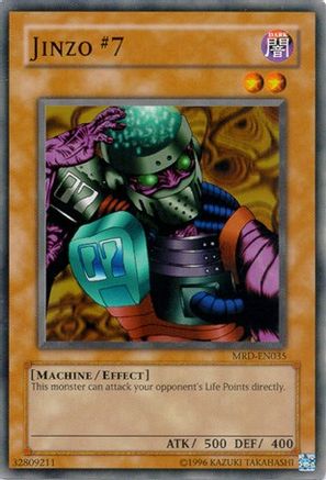 Jinzo #7 (MRD-EN035) - Metal Raiders (Worldwide English) Unlimited - Premium Yugioh Single from Konami - Just $1! Shop now at Game Crave Tournament Store