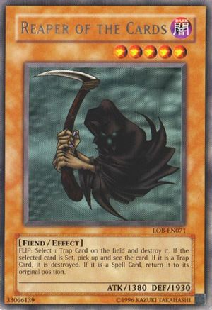 Reaper of the Cards (LOB-EN071) - Legend of Blue Eyes White Dragon (Worldwide English) Unlimited - Premium Yugioh Single from Konami - Just $0.68! Shop now at Game Crave Tournament Store