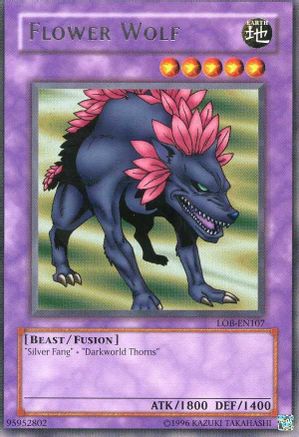 Flower Wolf (LOB-EN107) - Legend of Blue Eyes White Dragon (Worldwide English) Unlimited - Premium Yugioh Single from Konami - Just $1.42! Shop now at Game Crave Tournament Store