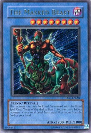 The Masked Beast (LON-EN001) - Labyrinth of Nightmare (Worldwide English) - Premium Yugioh Single from Konami - Just $4.38! Shop now at Game Crave Tournament Store