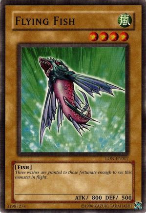 Flying Fish (LON-EN007) - Labyrinth of Nightmare (Worldwide English) Unlimited - Premium Yugioh Single from Konami - Just $1.36! Shop now at Game Crave Tournament Store