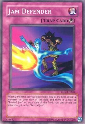 Jam Defender (LON-EN028) - Labyrinth of Nightmare (Worldwide English) Unlimited - Premium Yugioh Single from Konami - Just $0.36! Shop now at Game Crave Tournament Store