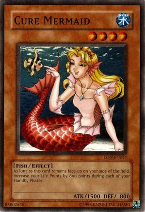 Cure Mermaid (LON-EN041) - Labyrinth of Nightmare (Worldwide English) Unlimited - Premium Yugioh Single from Konami - Just $0.25! Shop now at Game Crave Tournament Store