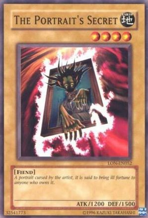 The Portrait's Secret (LON-EN052) - Labyrinth of Nightmare (Worldwide English) - Premium Yugioh Single from Konami - Just $0.90! Shop now at Game Crave Tournament Store