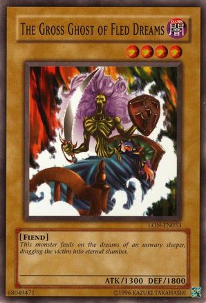 The Gross Ghost of Fled Dreams (LON-EN053) - Labyrinth of Nightmare (Worldwide English) Unlimited - Premium Yugioh Single from Konami - Just $2.99! Shop now at Game Crave Tournament Store