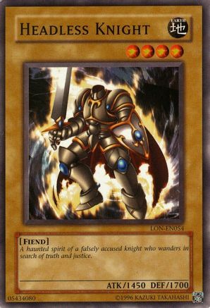 Headless Knight (LON-EN054) - Labyrinth of Nightmare (Worldwide English) Unlimited - Premium Yugioh Single from Konami - Just $0.25! Shop now at Game Crave Tournament Store