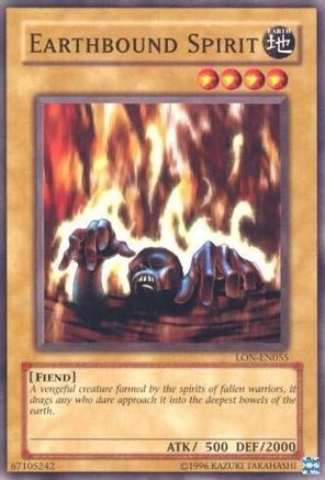 Earthbound Spirit (LON-EN055) - Labyrinth of Nightmare (Worldwide English) - Premium Yugioh Single from Konami - Just $0.08! Shop now at Game Crave Tournament Store