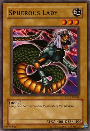 Spherous Lady (LON-EN059) - Labyrinth of Nightmare (Worldwide English) - Premium Yugioh Single from Konami - Just $0.94! Shop now at Game Crave Tournament Store
