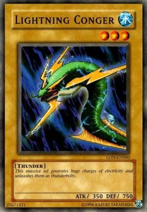 Lightning Conger (LON-EN060) - Labyrinth of Nightmare (Worldwide English) - Premium Yugioh Single from Konami - Just $0.79! Shop now at Game Crave Tournament Store