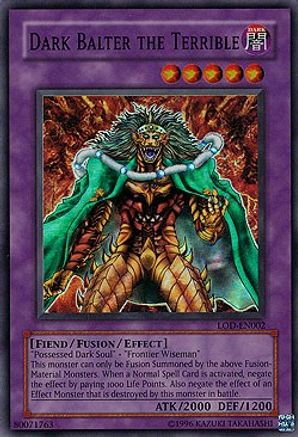 Dark Balter the Terrible (LOD-EN002) - Legacy of Darkness (Worldwide English) Unlimited - Premium Yugioh Single from Konami - Just $13.59! Shop now at Game Crave Tournament Store