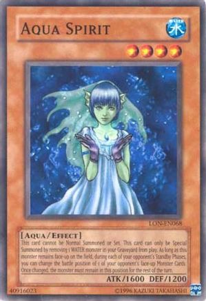 Aqua Spirit (LON-EN068) - Labyrinth of Nightmare (Worldwide English) Unlimited - Premium Yugioh Single from Konami - Just $0.78! Shop now at Game Crave Tournament Store
