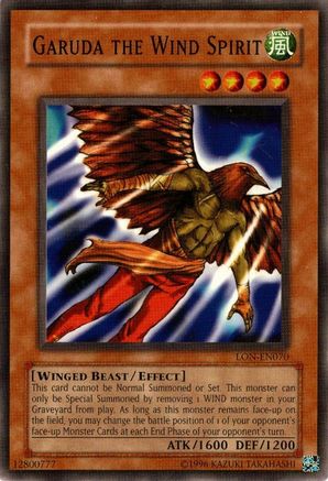 Garuda the Wind Spirit (LON-EN070) - Labyrinth of Nightmare (Worldwide English) Unlimited - Premium Yugioh Single from Konami - Just $0.45! Shop now at Game Crave Tournament Store