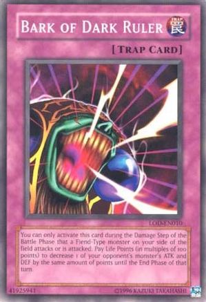 Bark of Dark Ruler (LOD-EN010) - Legacy of Darkness (Worldwide English) - Premium Yugioh Single from Konami - Just $0.80! Shop now at Game Crave Tournament Store