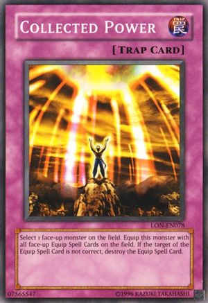Collected Power (LON-EN078) - Labyrinth of Nightmare (Worldwide English) - Premium Yugioh Single from Konami - Just $0.40! Shop now at Game Crave Tournament Store