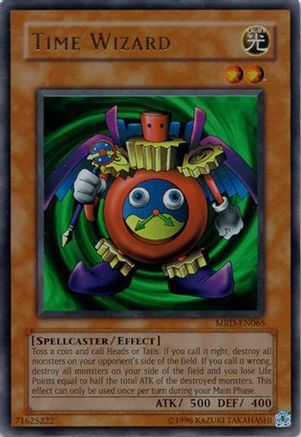 Time Wizard (MRD-EN065) - Metal Raiders (Worldwide English) Unlimited - Premium Yugioh Single from Konami - Just $48! Shop now at Game Crave Tournament Store