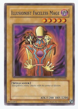 Illusionist Faceless Mage (MRD-EN068) - Metal Raiders (Worldwide English) Unlimited - Premium Yugioh Single from Konami - Just $0.11! Shop now at Game Crave Tournament Store