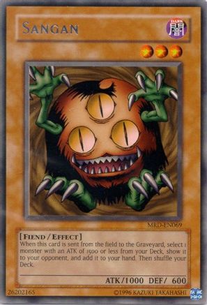 Sangan (MRD-EN069) - Metal Raiders (Worldwide English) Unlimited - Premium Yugioh Single from Konami - Just $0.38! Shop now at Game Crave Tournament Store